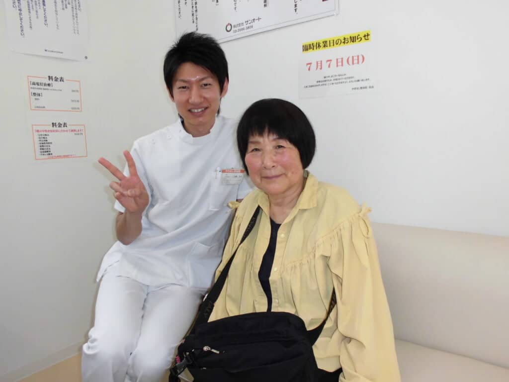 患者様との写真