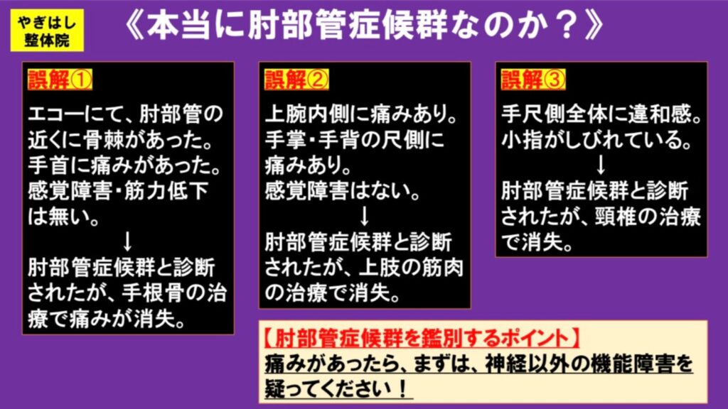 肘部管症候群の治療２