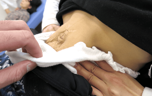 下部腹筋のエクササイズ