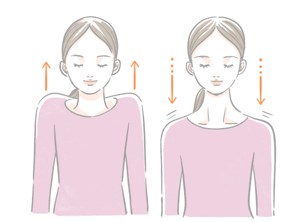 ストレートネック休憩