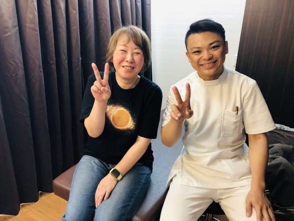 ストレートネック患者様