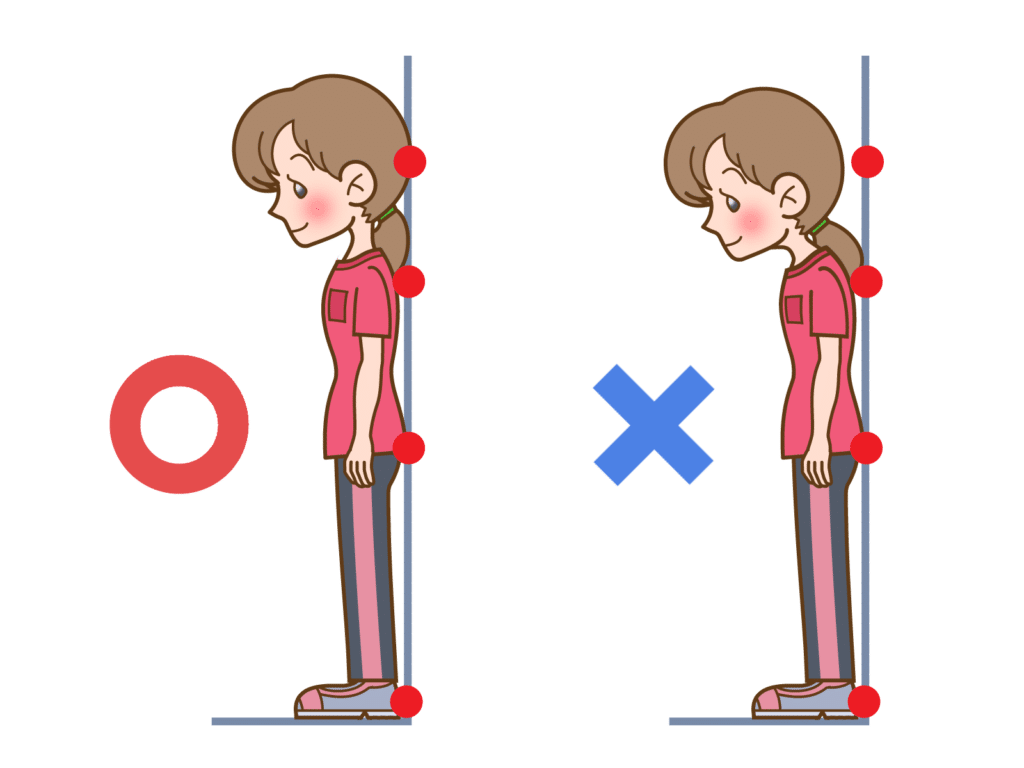 スマホ首の検査