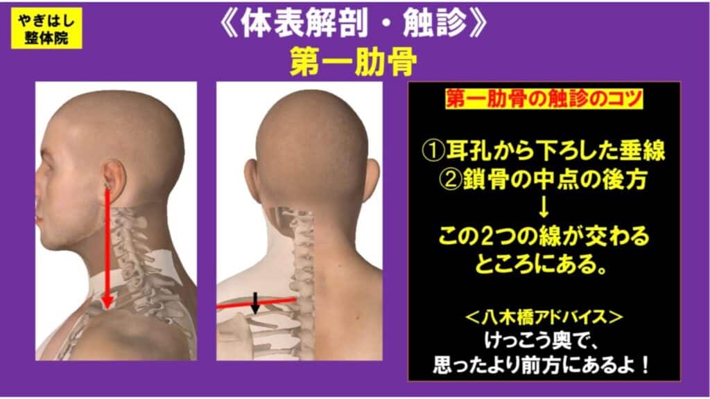 首の関節への治療