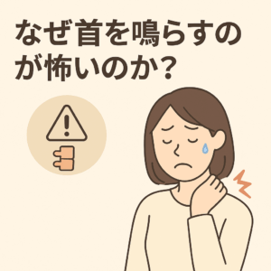 【葛飾区金町のやぎはし整体院】首を鳴らすのが怖い理由とは？